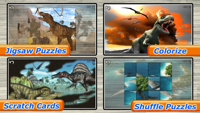 Dinosaur Puzzle - Amazing Dinosaurs Puzzles Games for kids(圖3)-速報App