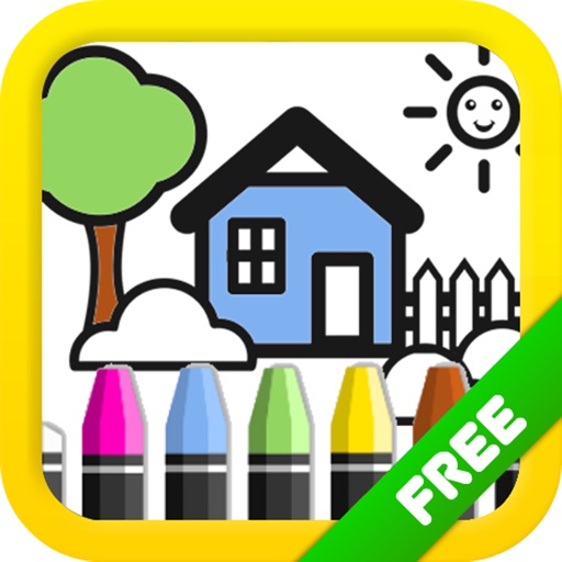 Rainbow paint - Genius baby learn to color