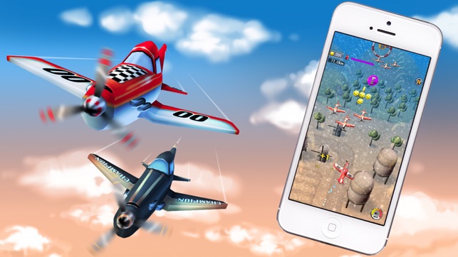 Plane Heroes - Best Free Flight Game with Easy Control and C(圖2)-速報App