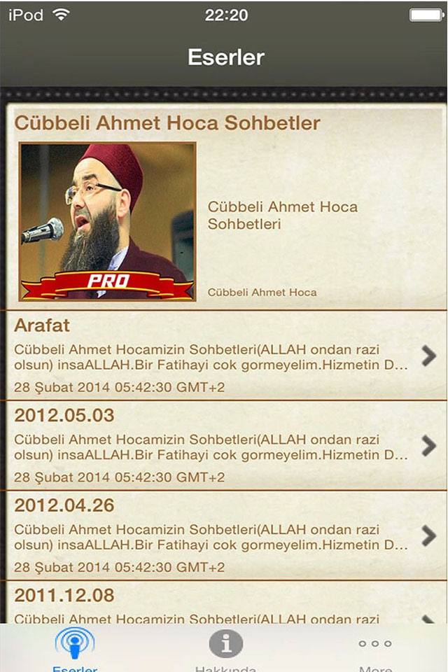 Cübbeli Ahmet Hoca Sohbetler screenshot 2