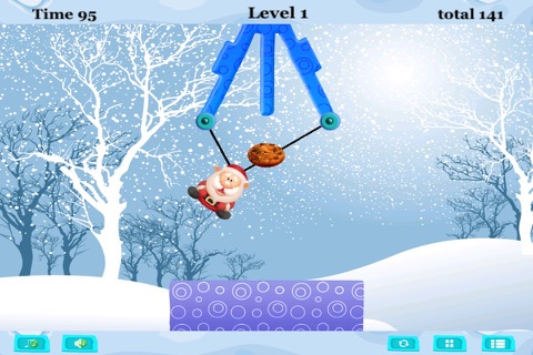 Hungry Santas – Swing to Eat the Cookies Free screenshot 2