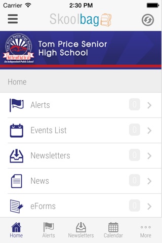 Tom Price Senior High School - Skoolbag screenshot 2