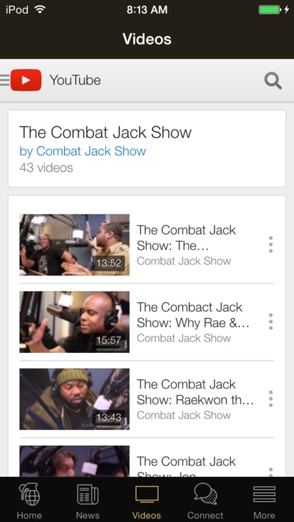 The Combat Jack Show App