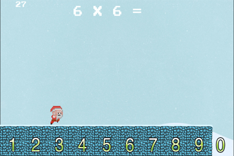 Times Tables Endless Runner - Christmas Edition screenshot 4