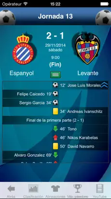 Imágen 2 La Liga Fútbol iphone