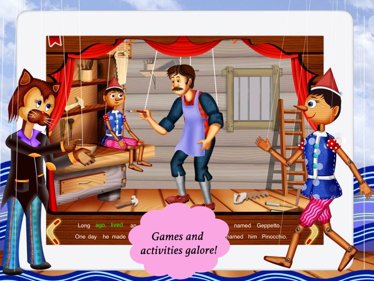 Pinocchio for Children by Story Time for Kids screenshot-3