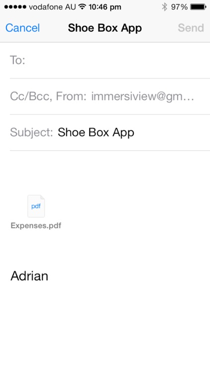 Shoe Box - Tax Receipts app screenshot-3