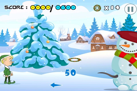A Frozen Snowman Ring Toss - Fun Christmas Throwing Challenge- Pro screenshot 4
