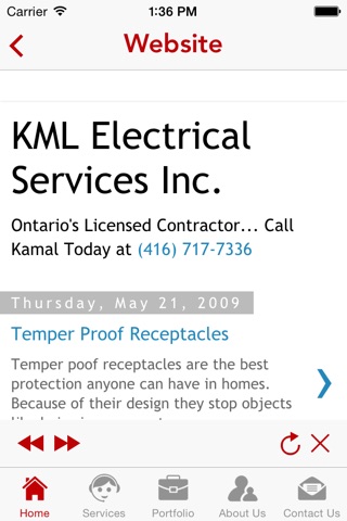 KML Electrical screenshot 2