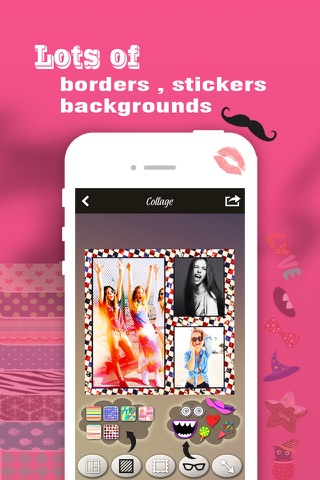 Pic Stitch Maker+ Pro - Yr Photo Collage Editor: create frame, grid & filter effects screenshot 2