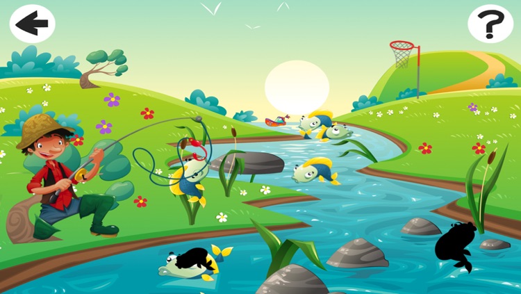 All about Angling: Shadow Game for Children to Learn and Play with Fish screenshot-3