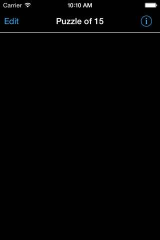 Puzzle of 15 - náhled