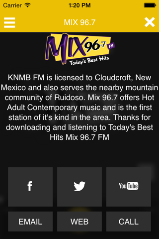 MIX 96.7 screenshot 3