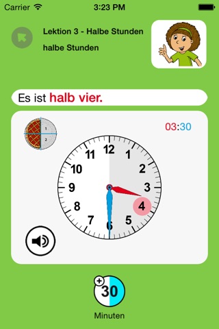 Die Uhr & Uhrzeit lernen screenshot 2
