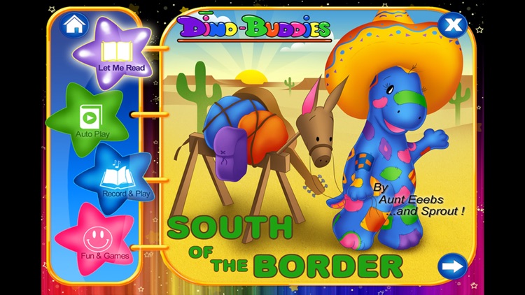 Dino-Buddies – South Of The Border Interactive eBook App (English)