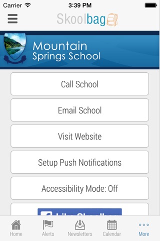Mountain Springs School - Skoolbag screenshot 4