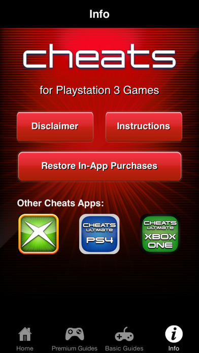 Cheats for PS3 Games - Including Complete Walkthroughs iphone images