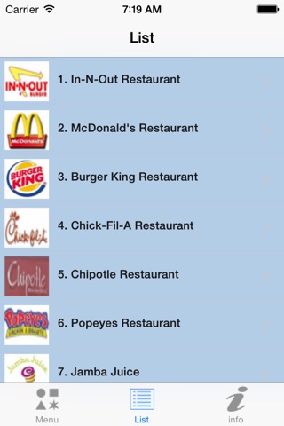 mySecretMenu - Fast food hidden menus screenshot 3