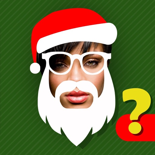 Christmas Factor Celebrity Santa Guess Who Pics Trivia Quiz - The Free App icon