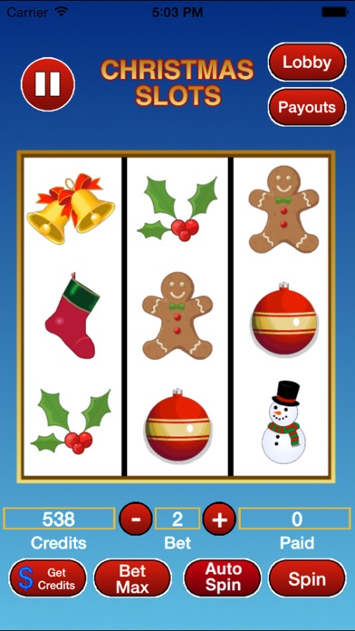 How to cancel & delete AAA Christmas Slots 2014 - Free Holiday Slot Machine! from iphone & ipad 3
