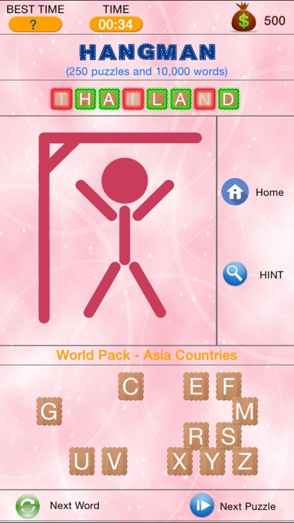 Hangman - Search and Crack Hidden Word Puzzle