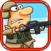 A Running Soldier Combat - Shooting And Hunting In The Commando Space PRO