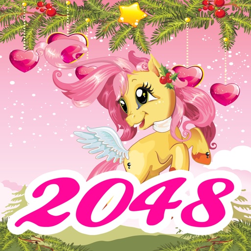 2048 Magic Pony Puzzle Match Game - Super Fun & Addictive Free App icon