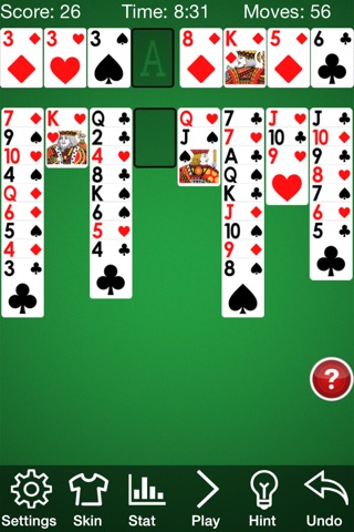 Freecell Solitaire -Patience Baker Klondike Card, Classic Phase Games screenshot 2