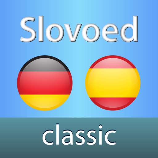 German <-> Spanish Slovoed Classic talking dictionary icon