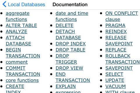Connector for SQLite screenshot 3