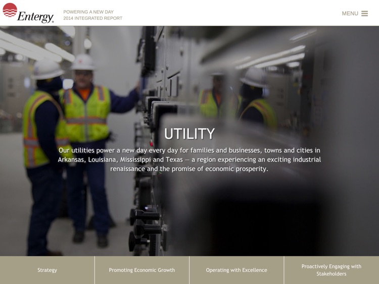 Entergy Report - tablet
