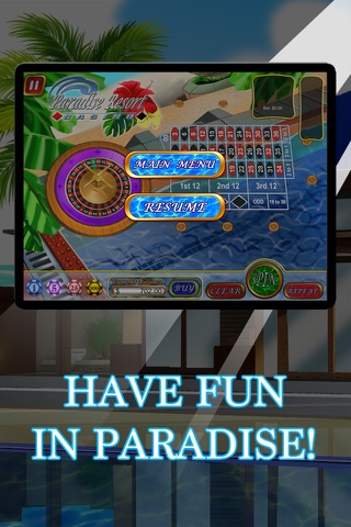 Casino Paradise Resort Roulette - Mobile Fortune Spin Wheel screenshot 3