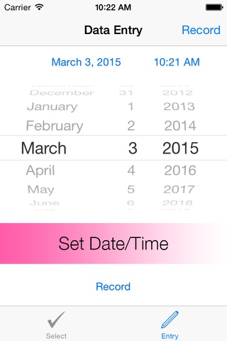 HealthEntry - easy data entry for HealthKit screenshot 3