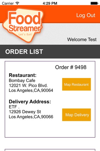 FoodStreamer screenshot 2