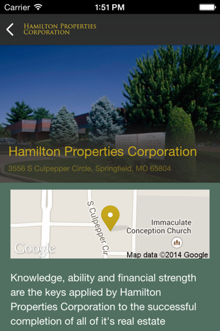 Hamilton Properties Corp. screenshot 2