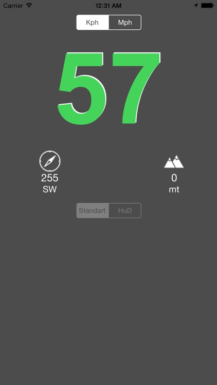 GPS SpeedOmeter + with HuD screenshot-3