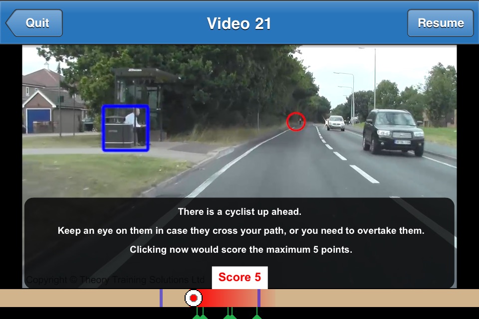 Driving Theory 4 All - Hazard Perception Videos Vol 4 for UK Driving Theory Test - Free screenshot 4