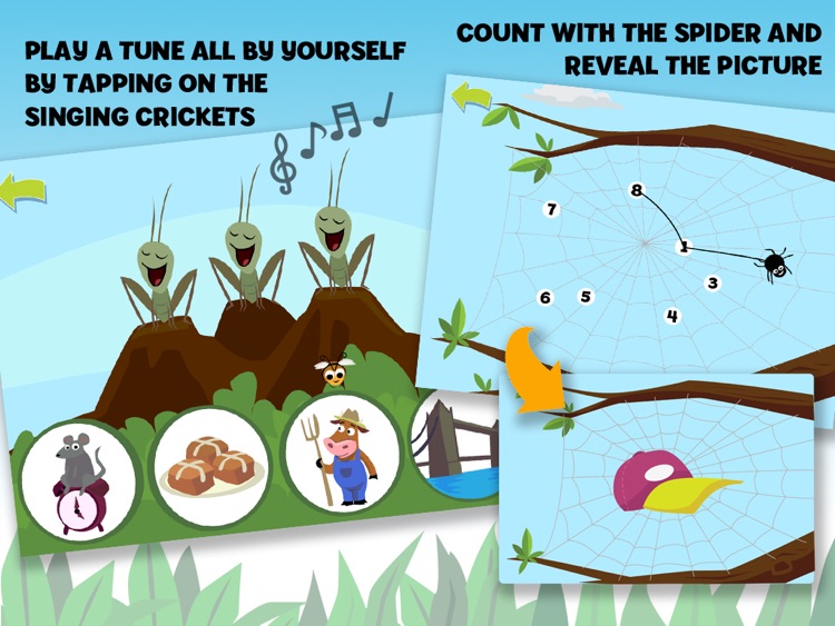 Brainy Bugs' Preschool Games for iPad