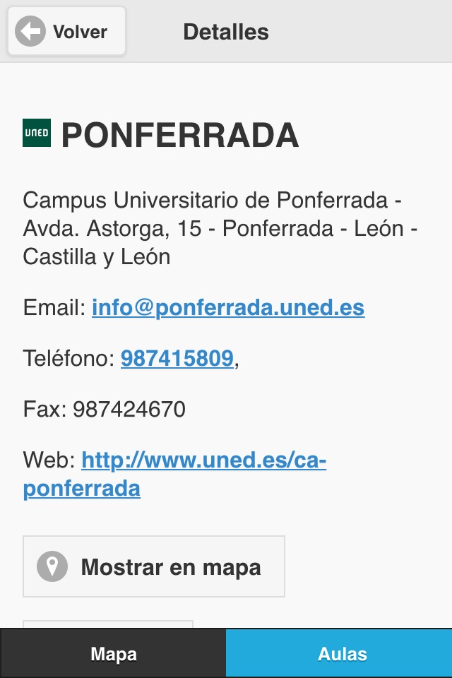 Aulas de la UNED screenshot 4