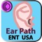 The Ear Pathology app contains 50 pages with over 100 photographs of ear pathology including pictures of eardrum perforations, retraction pockets, cholesteatomas, acute otitis media (ear infection), serous otitis media (ear fluid), ear tubes, glomus tympanicums and other pathology