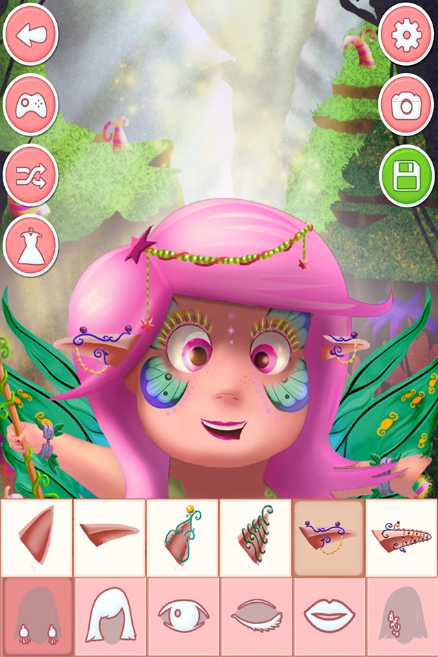 Fairy Salon Dress Up and Make up Games for Girls screenshot 4