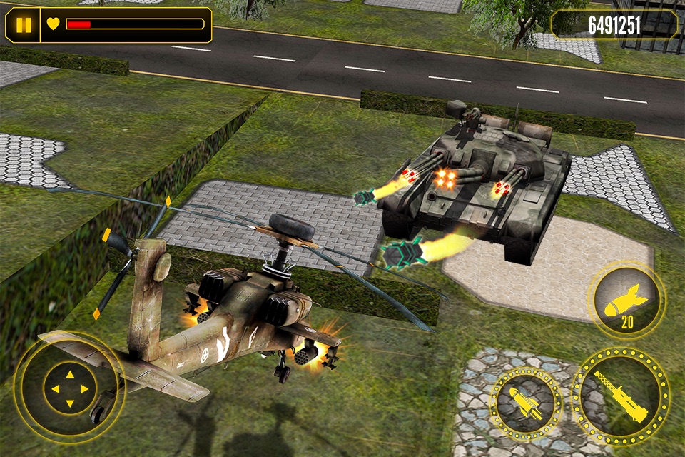 Helicopter Battle Combat 3D screenshot 2