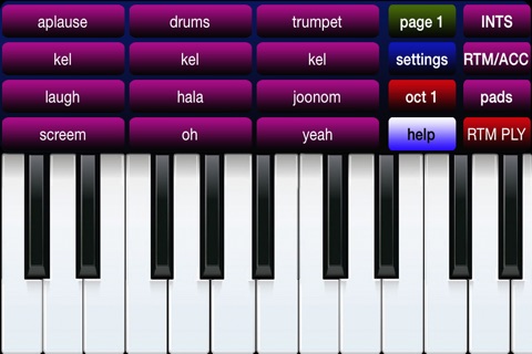 oriental / international organ keyboard screenshot 3