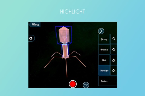 Bacteriophage 3D screenshot 3