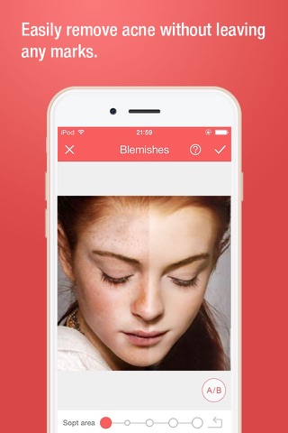 Beautify Cam-remove your face acne and blemish screenshot 3