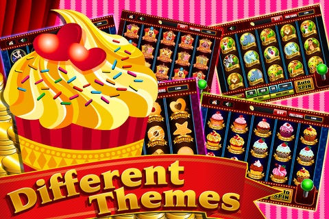 Sweet Chocoholic Cupcakes Delight in Bakery Town - Casino Vegas Slots Game screenshot 2
