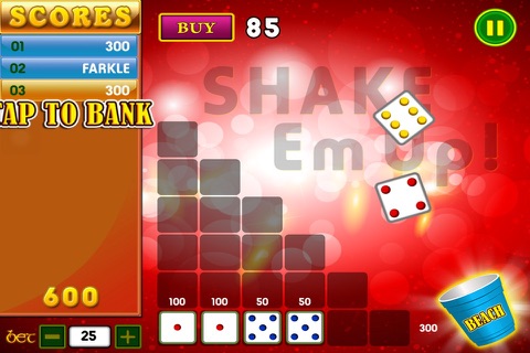 Amazing Titan's & Pharaoh's Farkle Fire Dice Games Casino Free screenshot 4