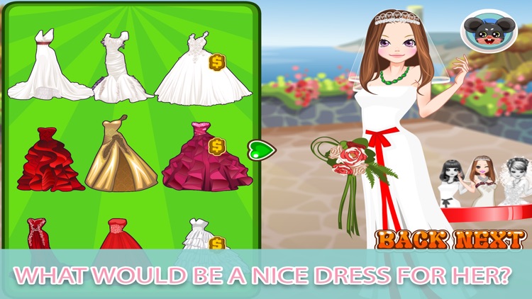 Wedding Dresses 2 - Dress up and make up game for kids who love weddings  and fashion by Warda