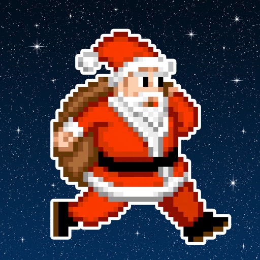 Santa's coming: the retro game 2014 Icon