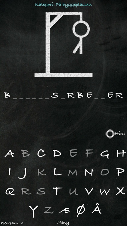 Hangman (Norsk)